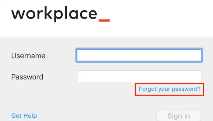 How Do I Change My Password On The Workplace App?